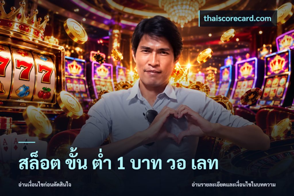 สล็อต ขั้น ต่ํา 1 บาท วอ เลท
