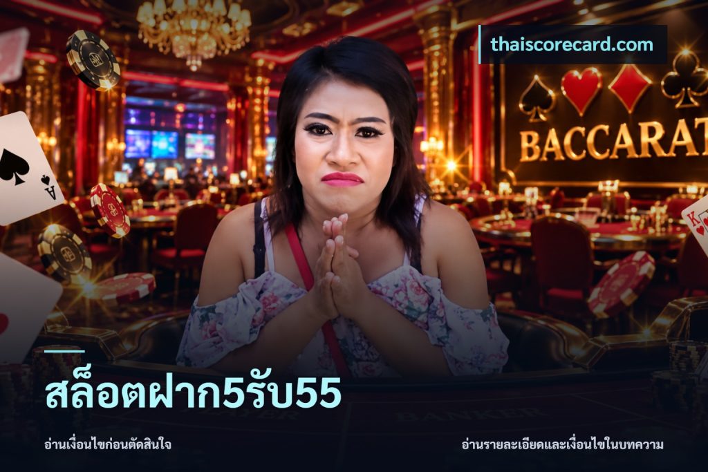 สล็อตฝาก5รับ55