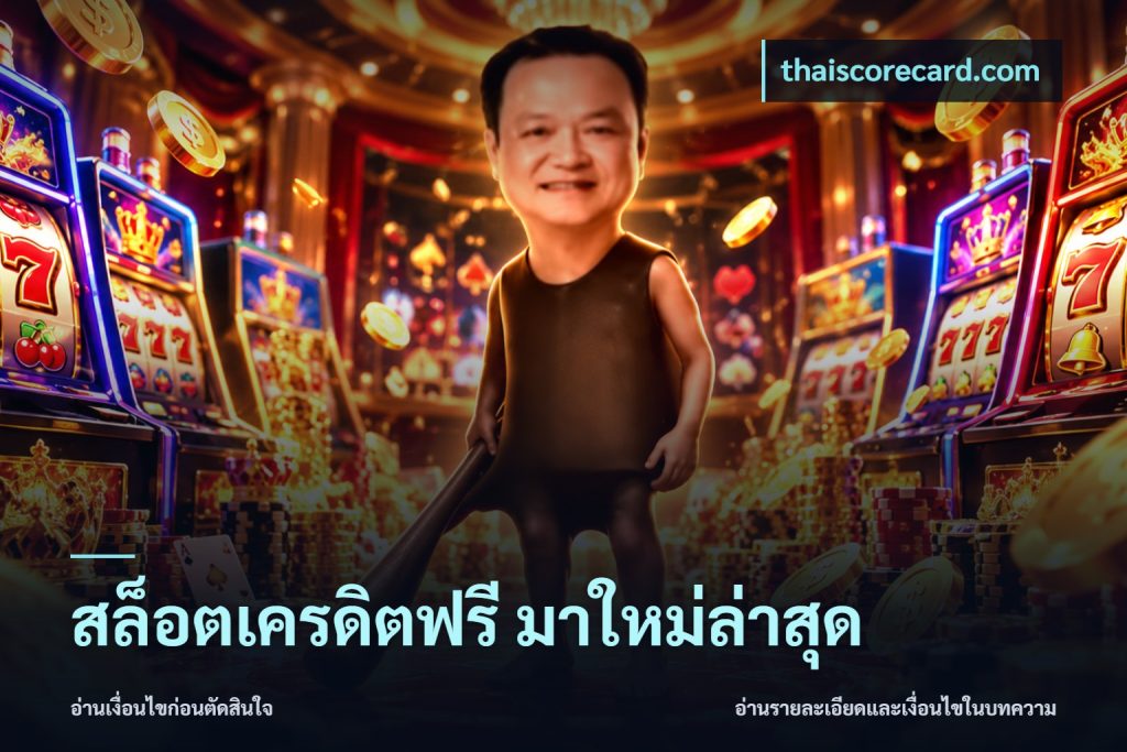 สล็อตเครดิตฟรี มาใหม่ล่าสุด