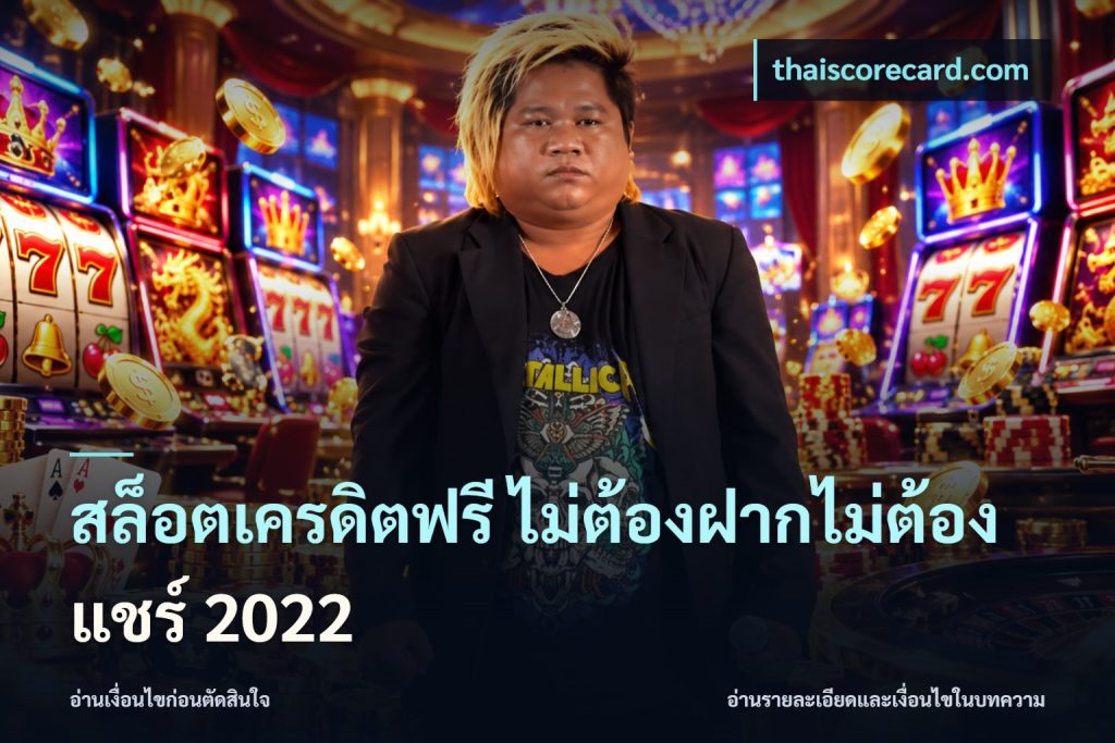 สล็อตเครดิตฟรี ไม่ต้องฝากไม่ต้องแชร์ 2022