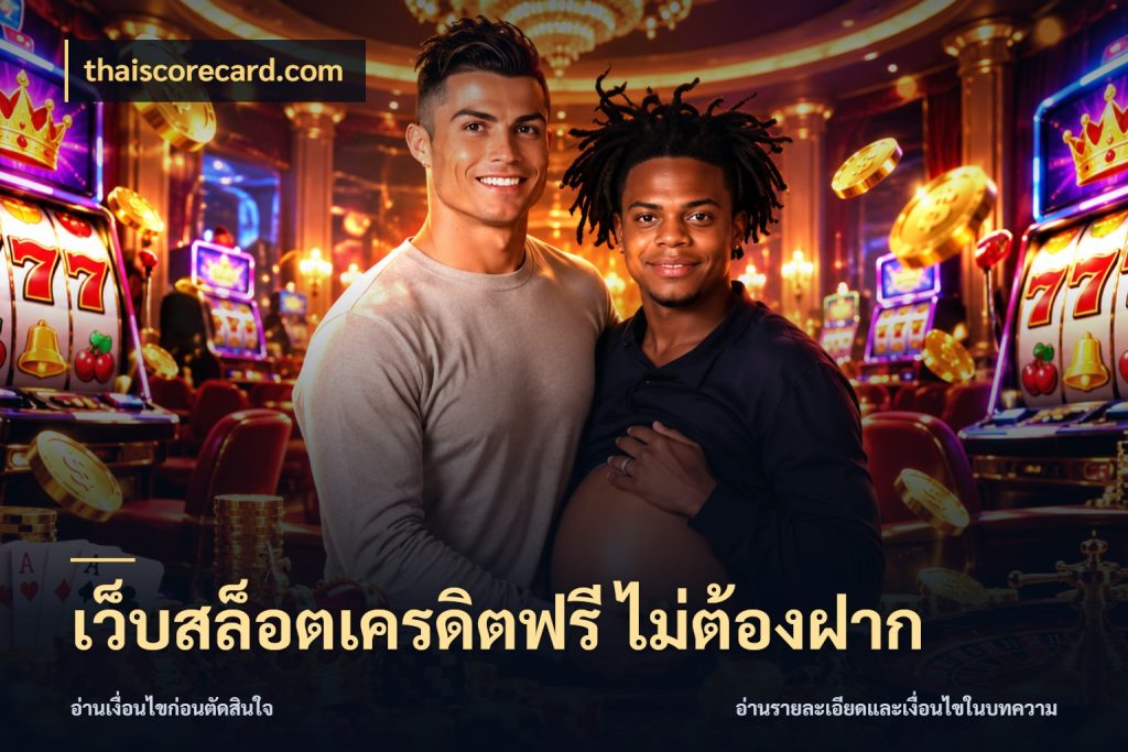 เว็บสล็อตเครดิตฟรี ไม่ต้องฝาก เลือกสไตล์ความสนุกจากรูปแบบเครดิต สไตล์ thaiscorecard.com