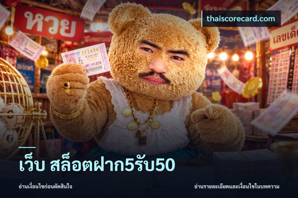 เว็บ สล็อตฝาก5รับ50