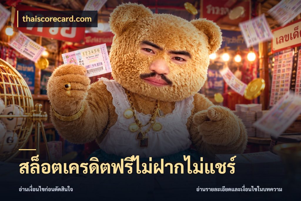 สล็อตเครดิตฟรีไม่ฝากไม่แชร์ รู้จักยอดและขอบเขตของเครดิตฟรี สไตล์ thaiscorecard.com