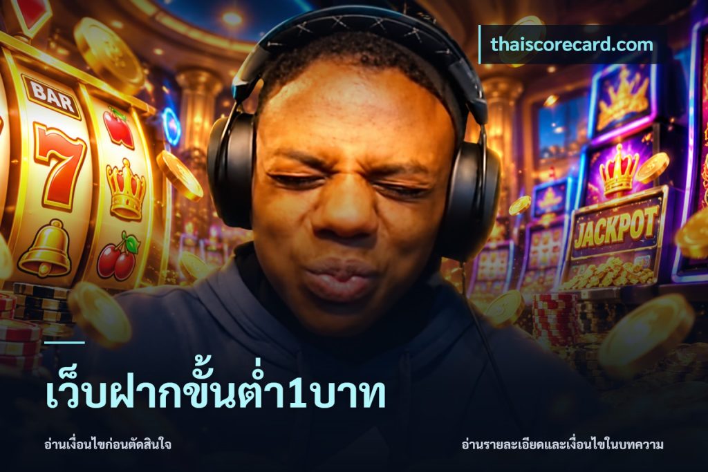 เว็บฝากขั้นต่ำ1บาท