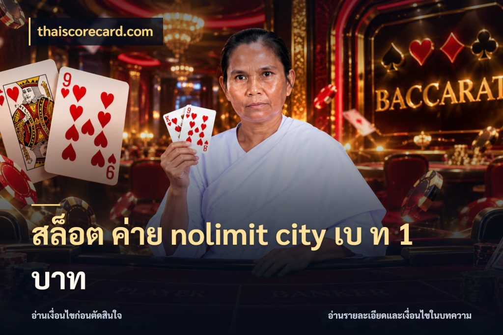 สล็อต ค่าย nolimit city เบ ท 1 บาท สีสันของโหมดและสไตล์ความสนุก กับ thaiscorecard.com