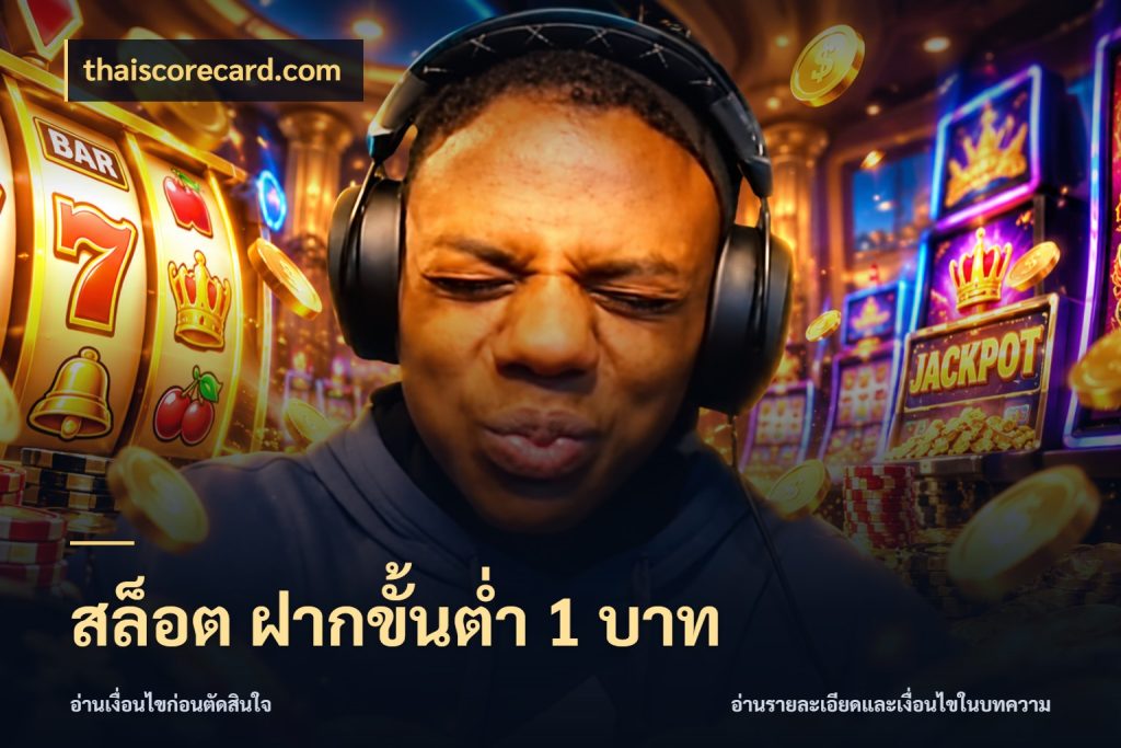 สล็อต ฝากขั้นต่ำ 1 บาท มุมสนุกของคนที่กำหนดขอบเขตตัวเอง สไตล์ thaiscorecard.com