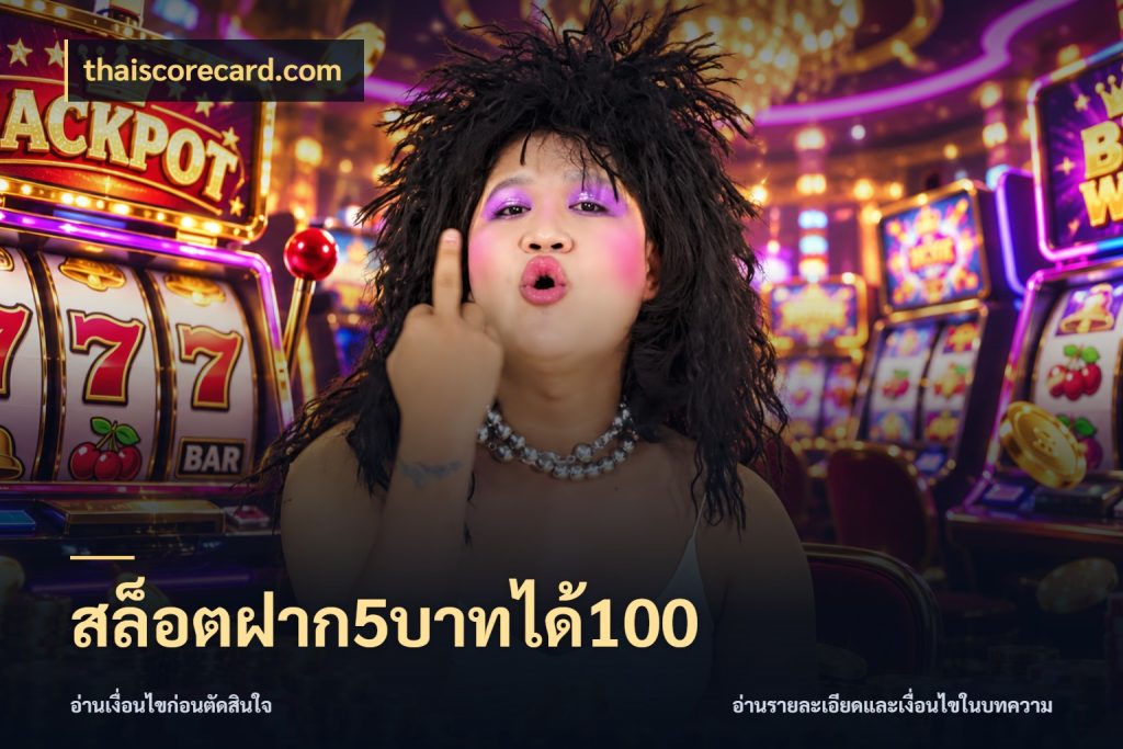 สล็อตฝาก5บาทได้100 สนุกกับตัวเลือกโปรในสไตล์ของคุณ สไตล์ thaiscorecard.com