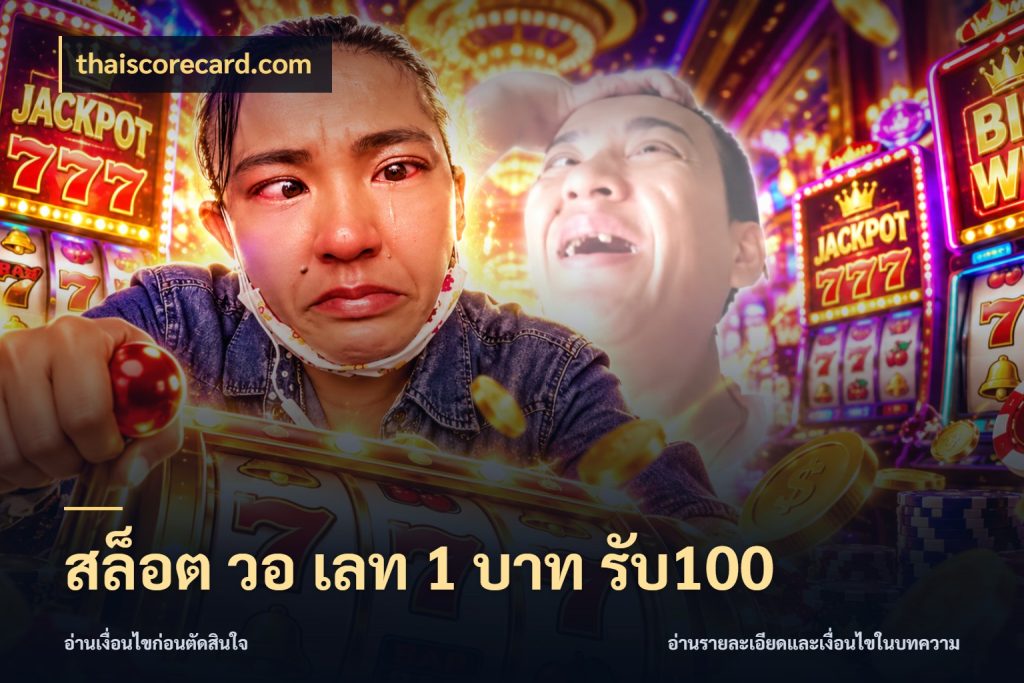 สล็อต วอ เลท 1 บาท รับ100 เปิดมุมโปรให้เข้ากับเกมแนวโปรด สไตล์ thaiscorecard.com