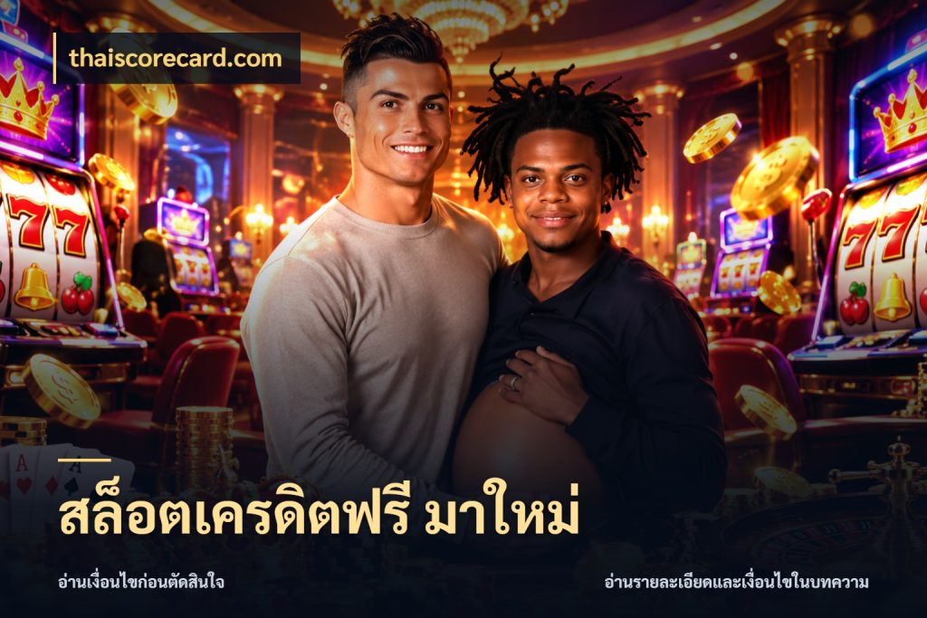 สล็อตเครดิตฟรี มาใหม่ เลือกสไตล์ความสนุกจากรูปแบบเครดิต สไตล์ thaiscorecard.com
