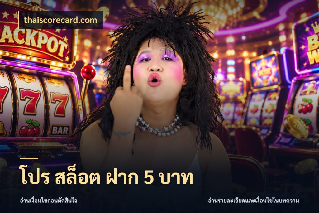 โปร สล็อต ฝาก 5 บาท thaiscorecard.com รู้จักจำนวนแต่ละแบบก่อนเลือกเกม