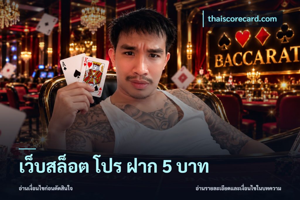เว็บสล็อต โปร ฝาก 5 บาท