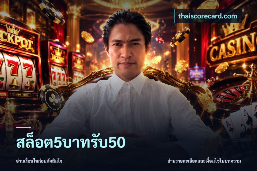 สล็อต5บาทรับ50