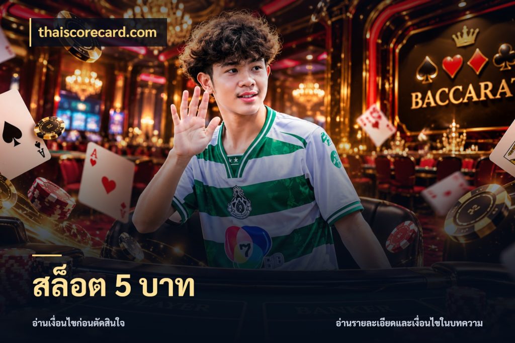 สล็อต 5 บาท จำนวนเริ่มต้นกับสไตล์เกมที่ชอบ สไตล์ thaiscorecard.com