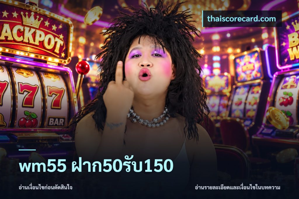 wm55 ฝาก50รับ150