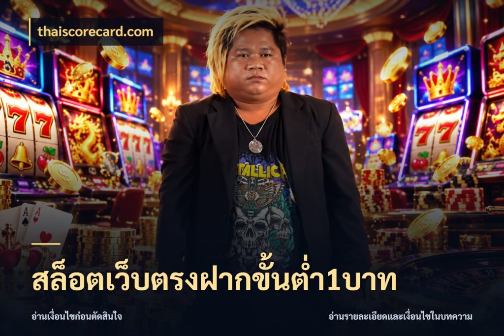 สล็อตเว็บตรงฝากขั้นต่ำ1บาท เกมที่ชอบในขอบเขตเงินของตัวเอง กับ thaiscorecard.com