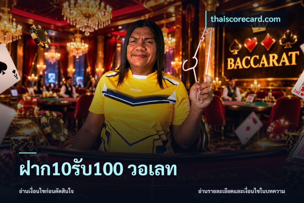 ฝาก10รับ100 วอเลท