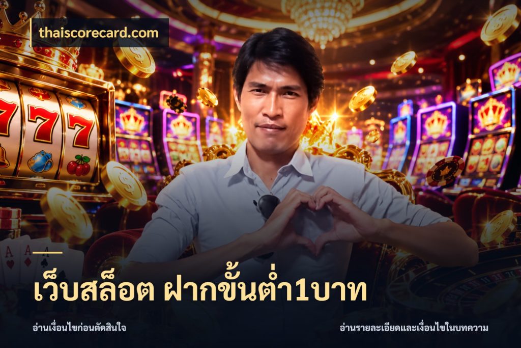 เว็บสล็อต ฝากขั้นต่ำ1บาท thaiscorecard.com รู้จักจำนวนแต่ละแบบก่อนเลือกเกม
