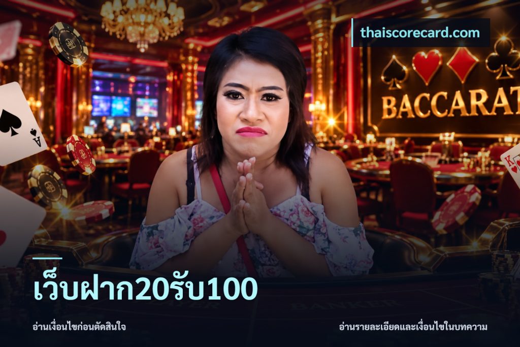 เว็บฝาก20รับ100