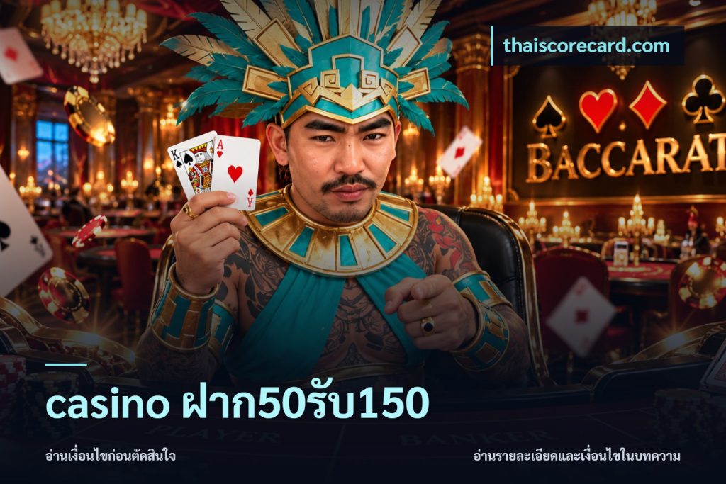 casino ฝาก50รับ150
