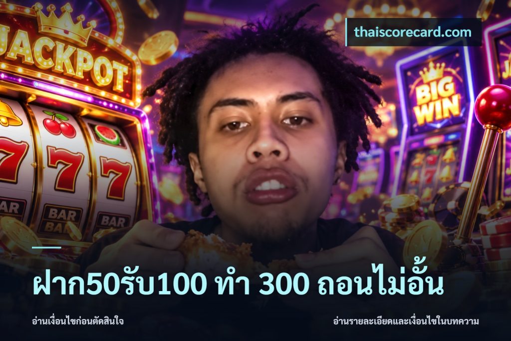 ฝาก50รับ100 ทํา 300 ถอนไม่อั้น