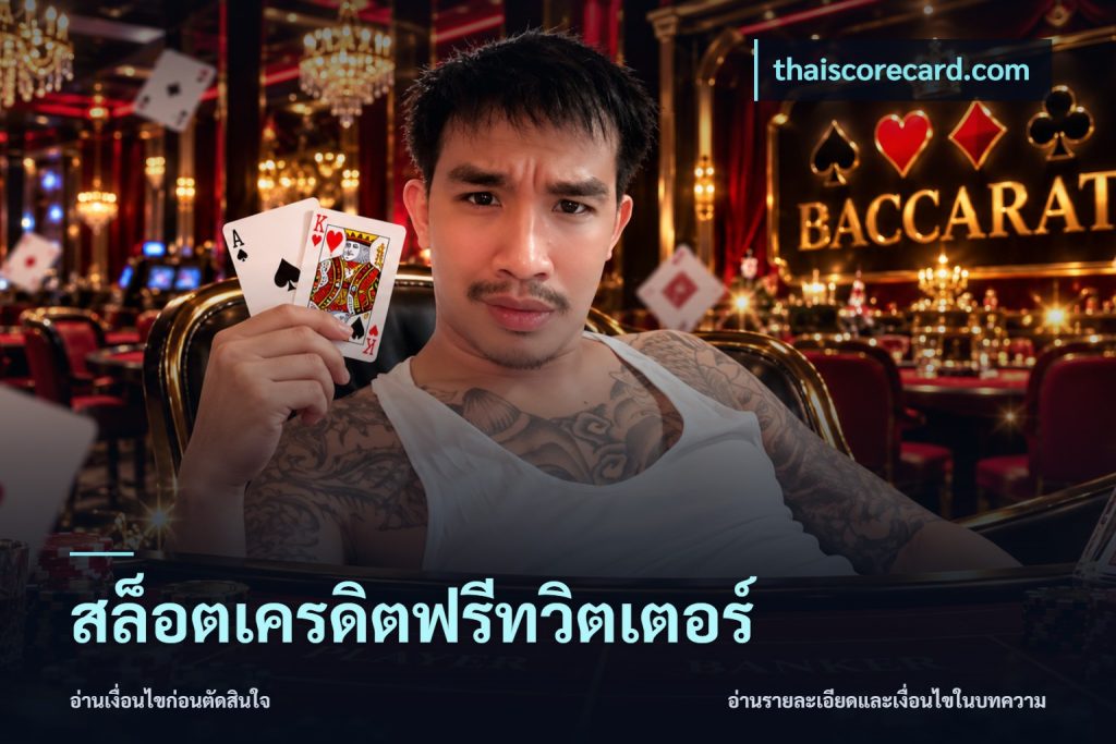 สล็อตเครดิตฟรีทวิตเตอร์