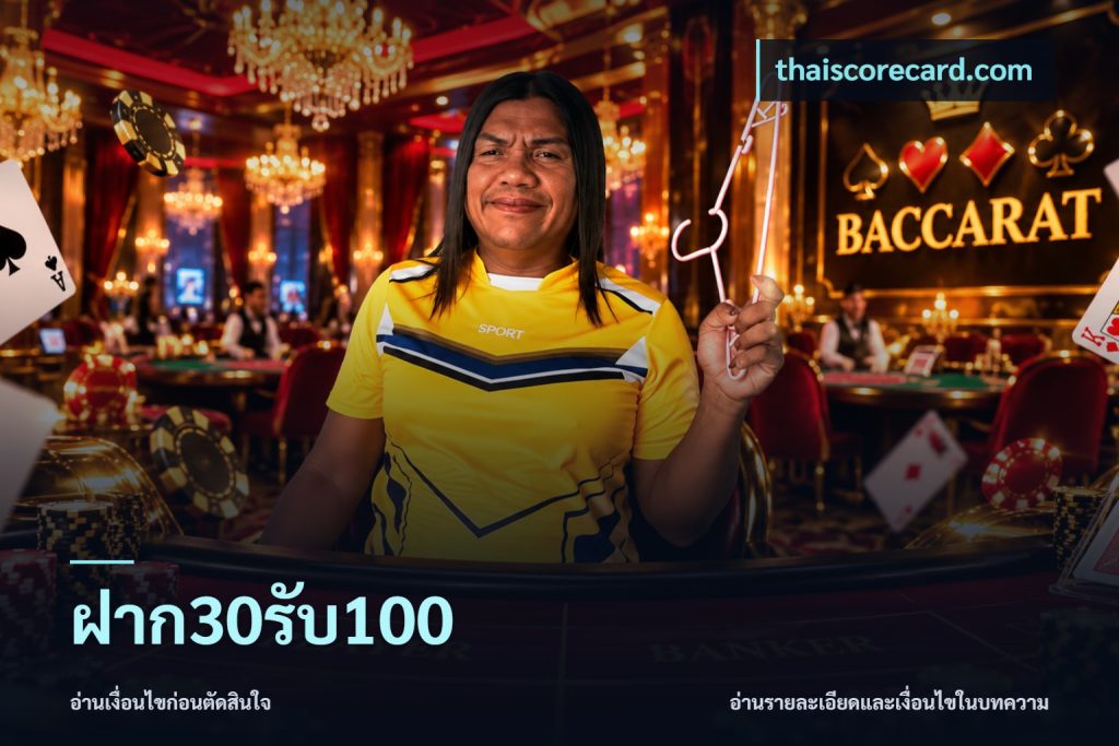 ฝาก30รับ100