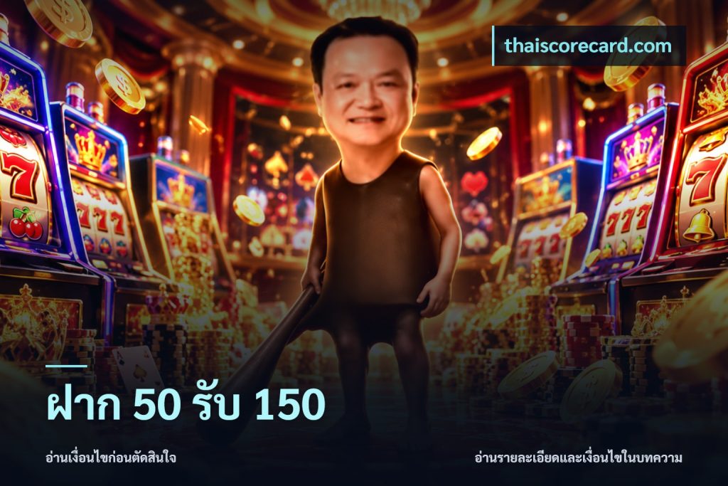 ฝาก 50 รับ 150