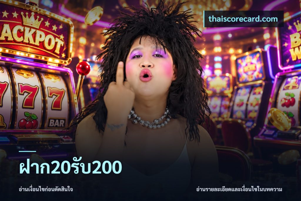 ฝาก20รับ200