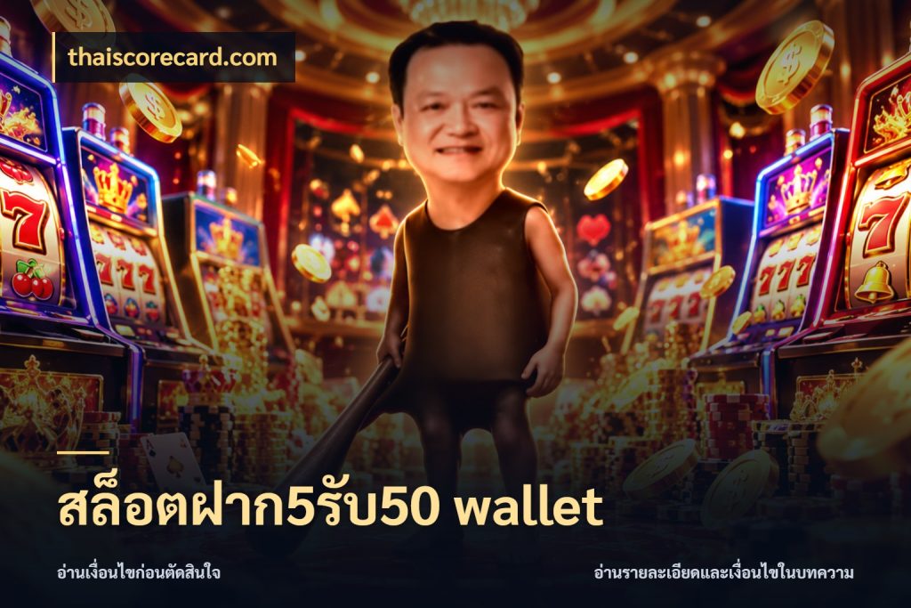 สล็อตฝาก5รับ50 wallet โปรกับเกมที่ชอบเลือกให้ตรงสไตล์ สไตล์ thaiscorecard.com