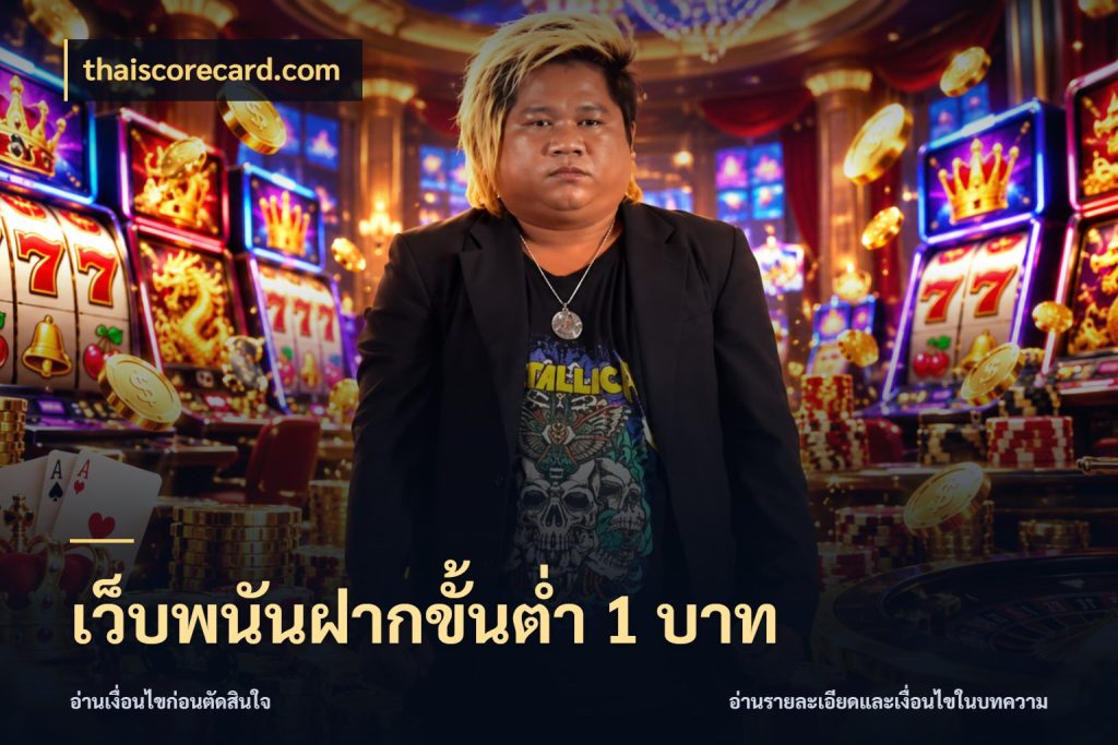 เว็บพนันฝากขั้นต่ำ 1 บาท จัดจังหวะสนุกให้เข้ากับงบที่ตั้งไว้ สไตล์ thaiscorecard.com