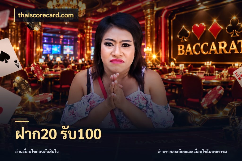 ฝาก20 รับ100 thaiscorecard.com รูปแบบโบนัสกับสิทธิ์ของสายเกม