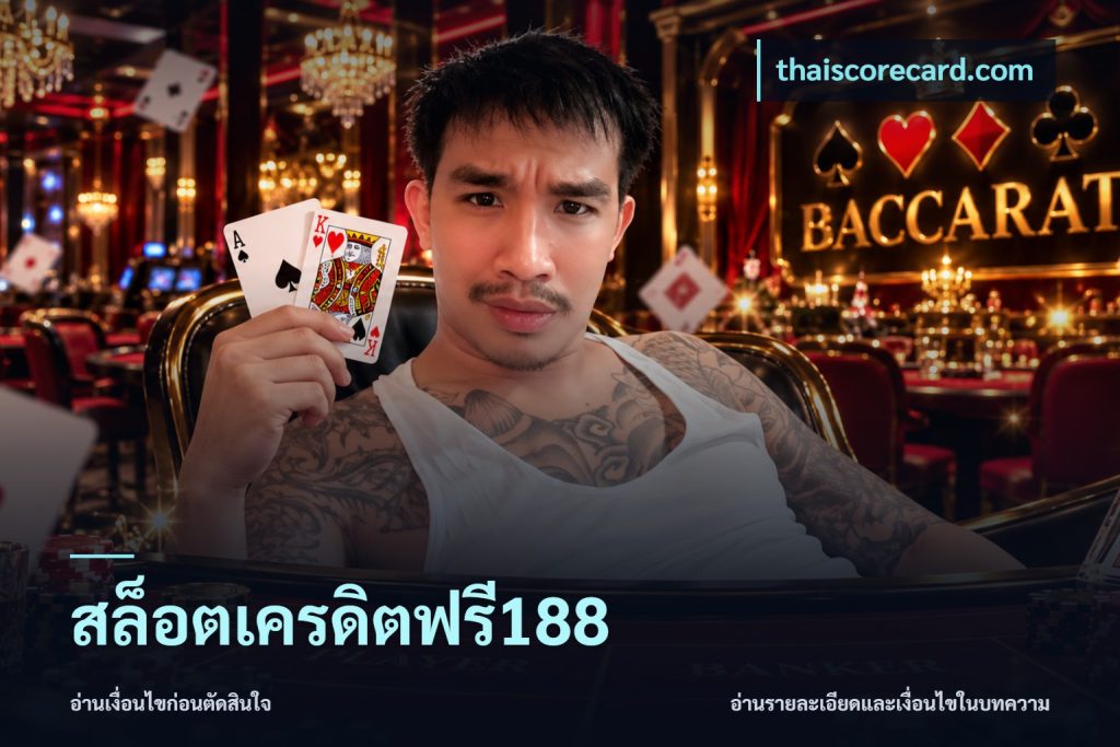 สล็อตเครดิตฟรี188