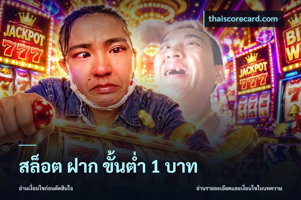 สล็อต ฝาก ขั้นต่ำ 1 บาท