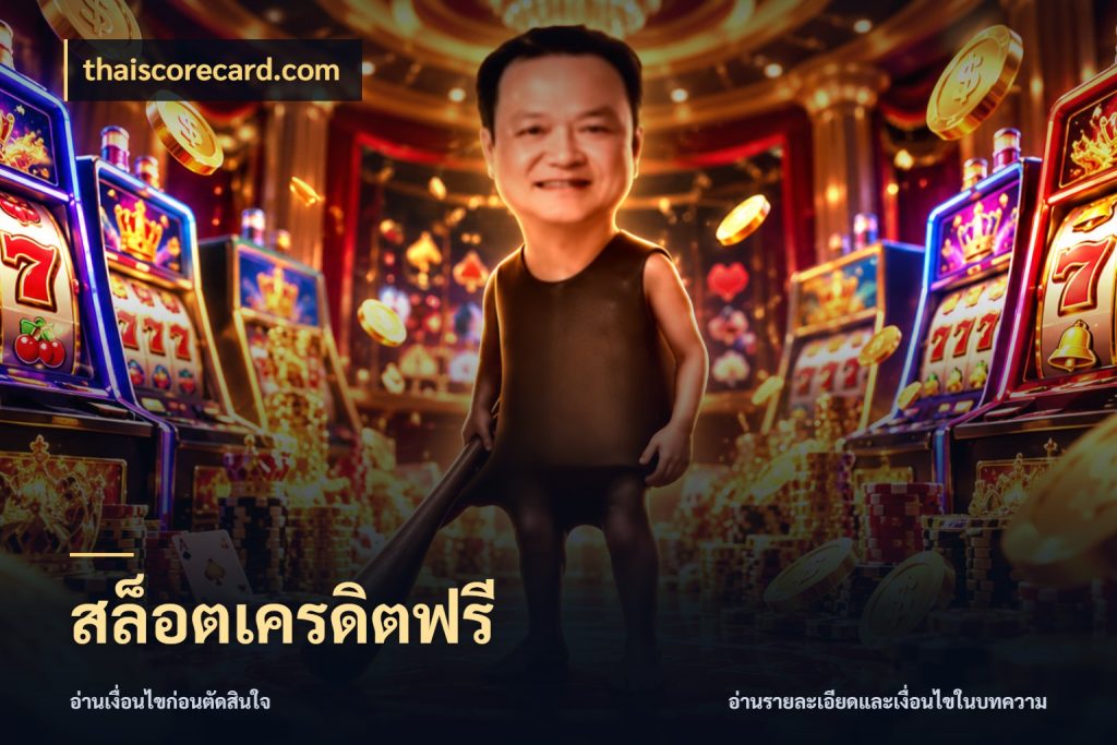 สล็อตเครดิตฟรี thaiscorecard.com จากชื่อเครดิตฟรีสู่ความสนุกที่เข้าใจได้