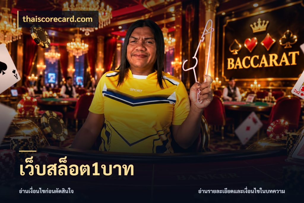 เว็บสล็อต1บาท จำนวนเริ่มต้นกับรายละเอียดที่สายเกมสนใจ กับ thaiscorecard.com