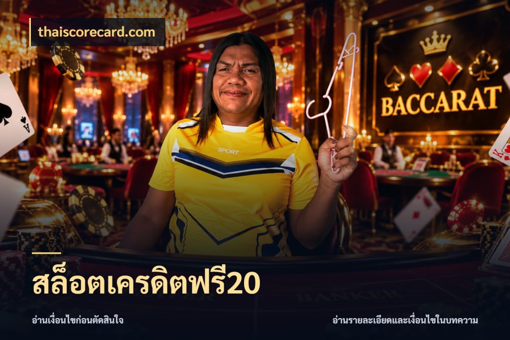 สล็อตเครดิตฟรี20 เครดิตแต่ละรูปแบบมีมุมไหนให้ดู ในมุม thaiscorecard.com