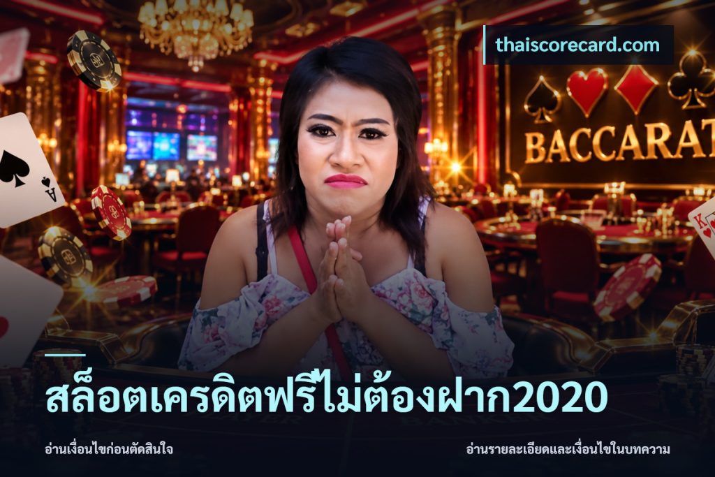 สล็อตเครดิตฟรีไม่ต้องฝาก2020