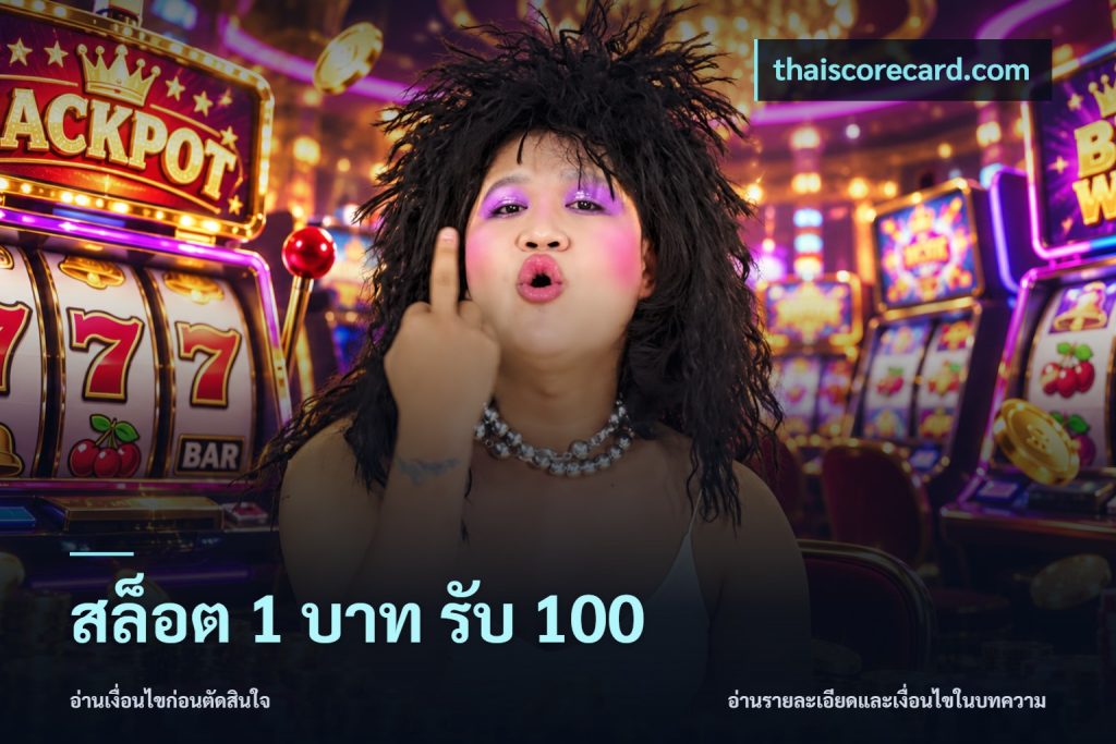 สล็อต 1 บาท รับ 100