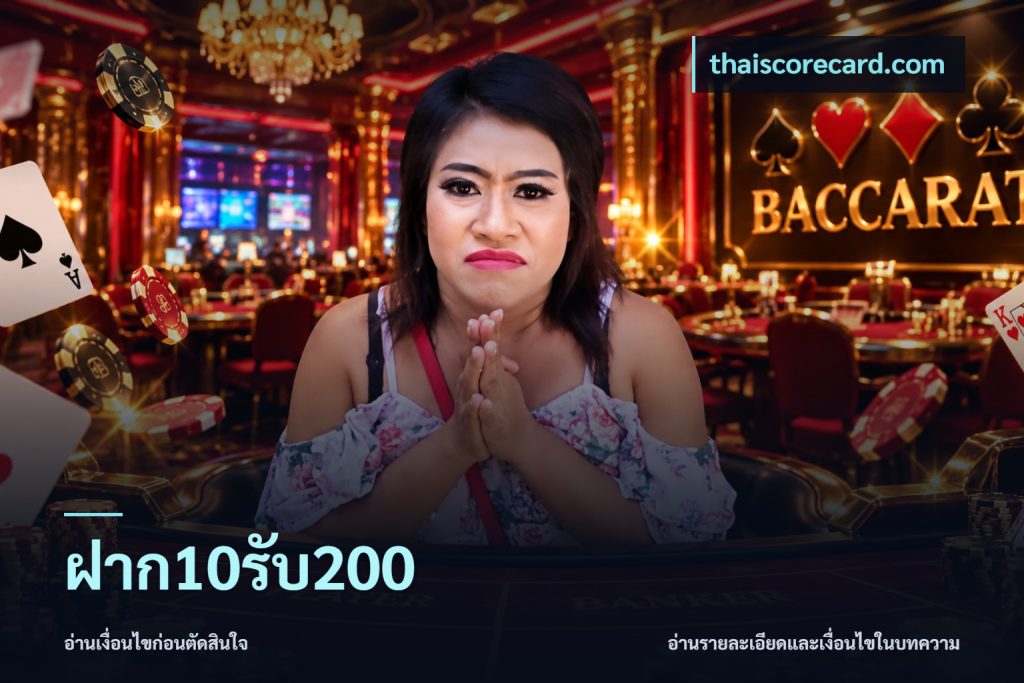 ฝาก10รับ200