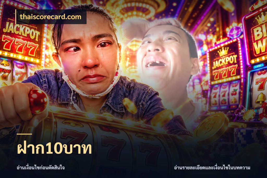 ฝาก10บาท thaiscorecard.com จำนวนเริ่มต้นกับสไตล์เกมที่ชอบ