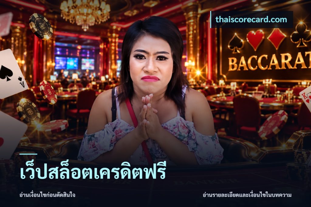เว็ปสล็อตเครดิตฟรี
