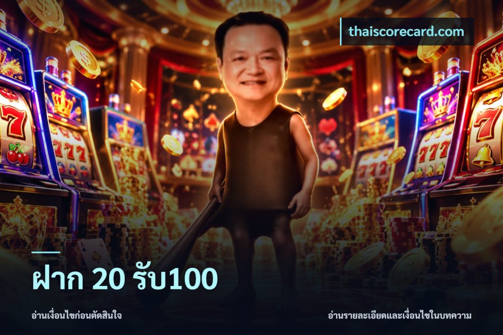 ฝาก 20 รับ100