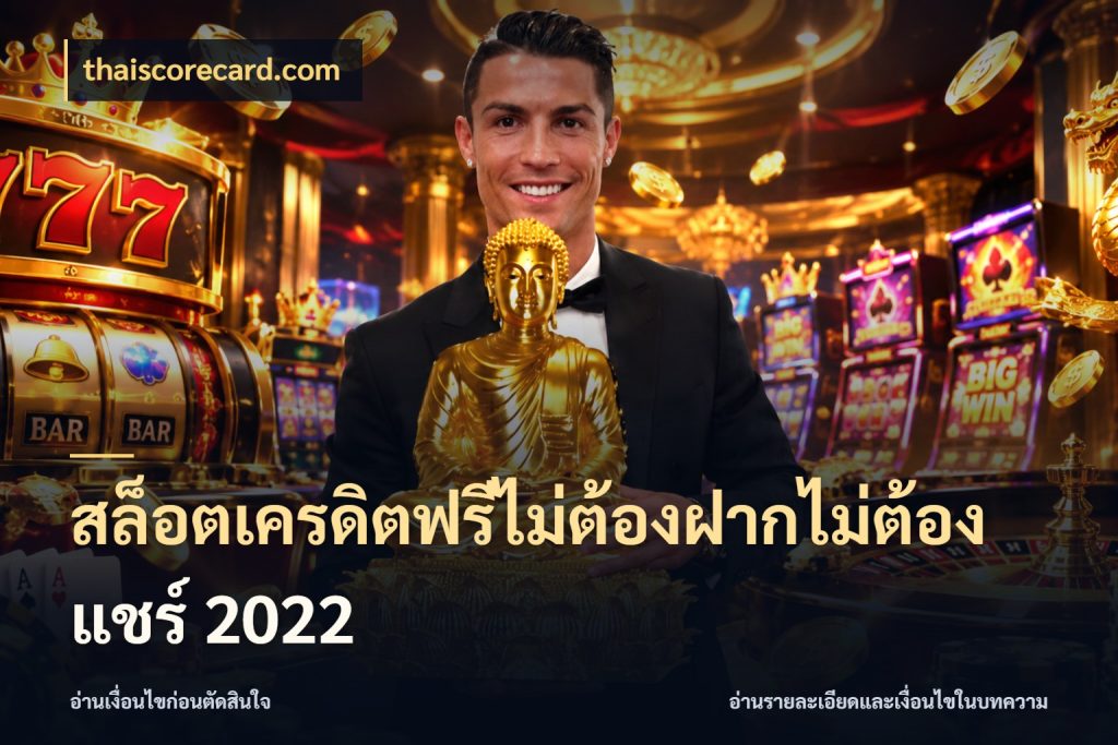 สล็อตเครดิตฟรีไม่ต้องฝากไม่ต้องแชร์ 2022 เลือกสไตล์ความสนุกจากรูปแบบเครดิต กับ thaiscorecard.com