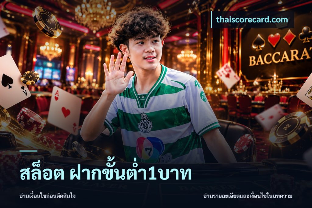 สล็อต ฝากขั้นต่ำ1บาท