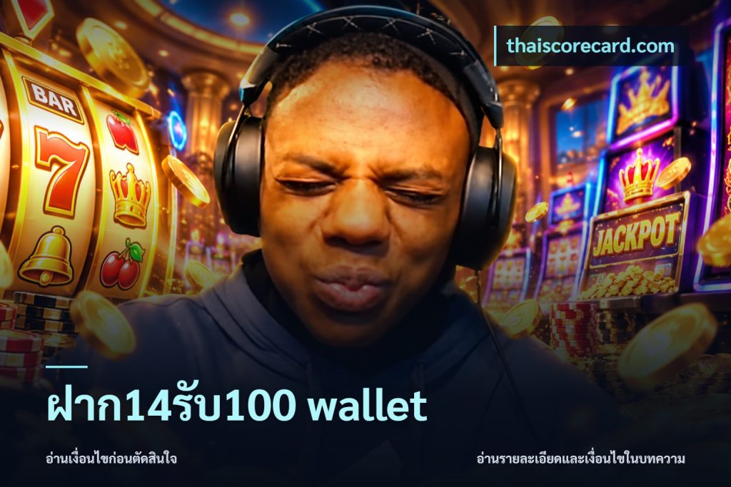 ฝาก14รับ100 wallet