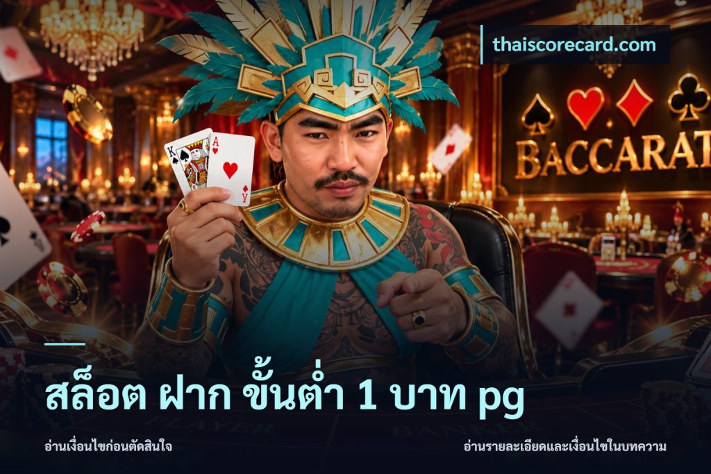 สล็อต ฝาก ขั้นต่ำ 1 บาท pg