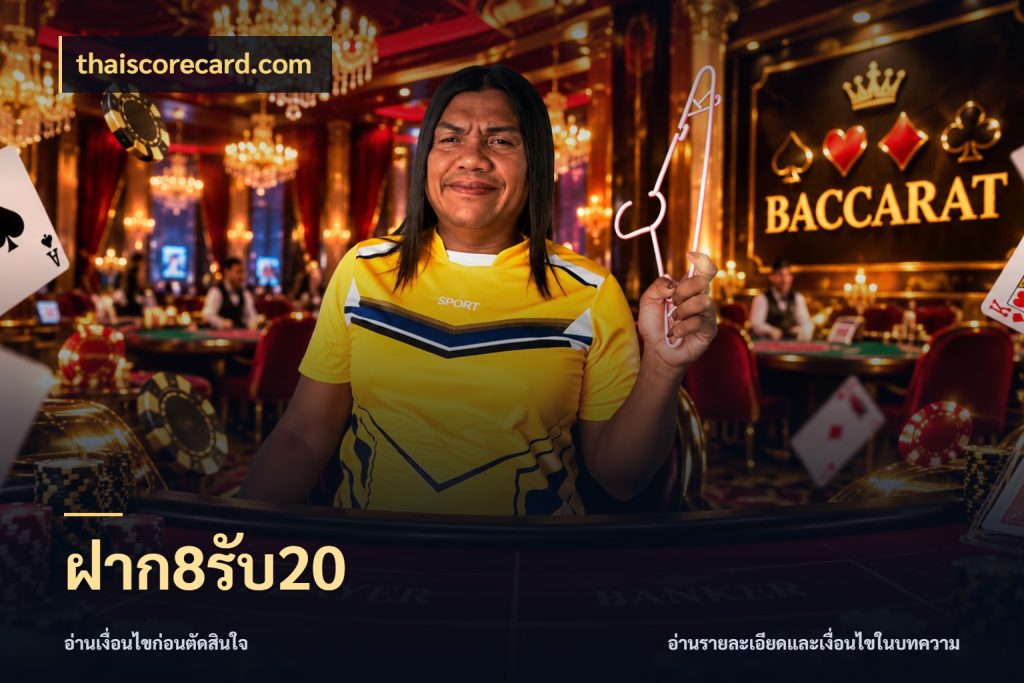 ฝาก8รับ20 thaiscorecard.com จับคู่โบนัสกับสไตล์เกมที่ชอบ
