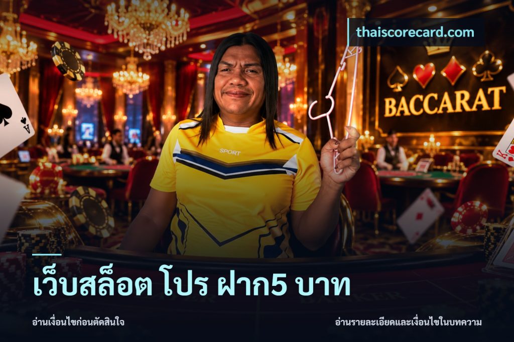 เว็บสล็อต โปร ฝาก5 บาท