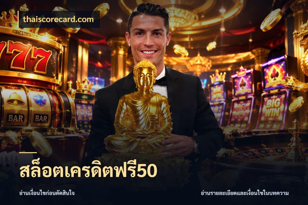 สล็อตเครดิตฟรี50 สิทธิ์ที่สายโบนัสสนใจกับวิธีรับ สไตล์ thaiscorecard.com