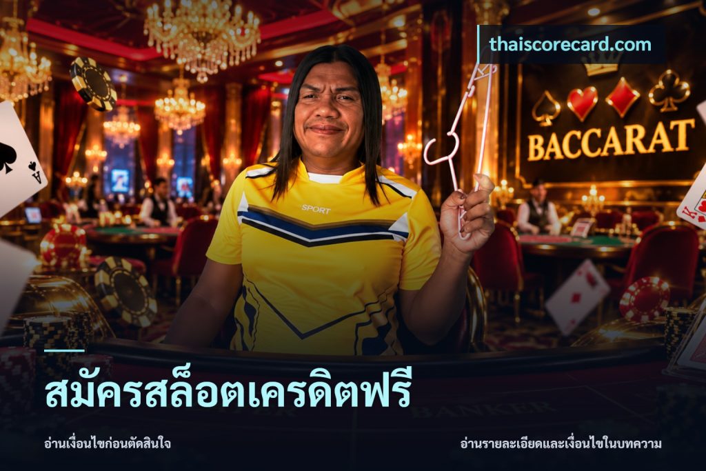 สมัครสล็อตเครดิตฟรี